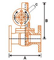 Blow Down Valves Flanged Ends